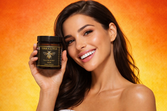 Terra Lotus Honey Balm: Regenera y protege la piel naturalmente