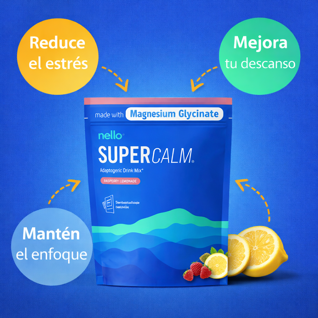 SUPERCALM: Reduce estrés de forma natural