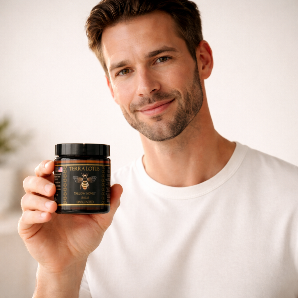 Terra Lotus Honey Balm: Regenera y protege la piel naturalmente