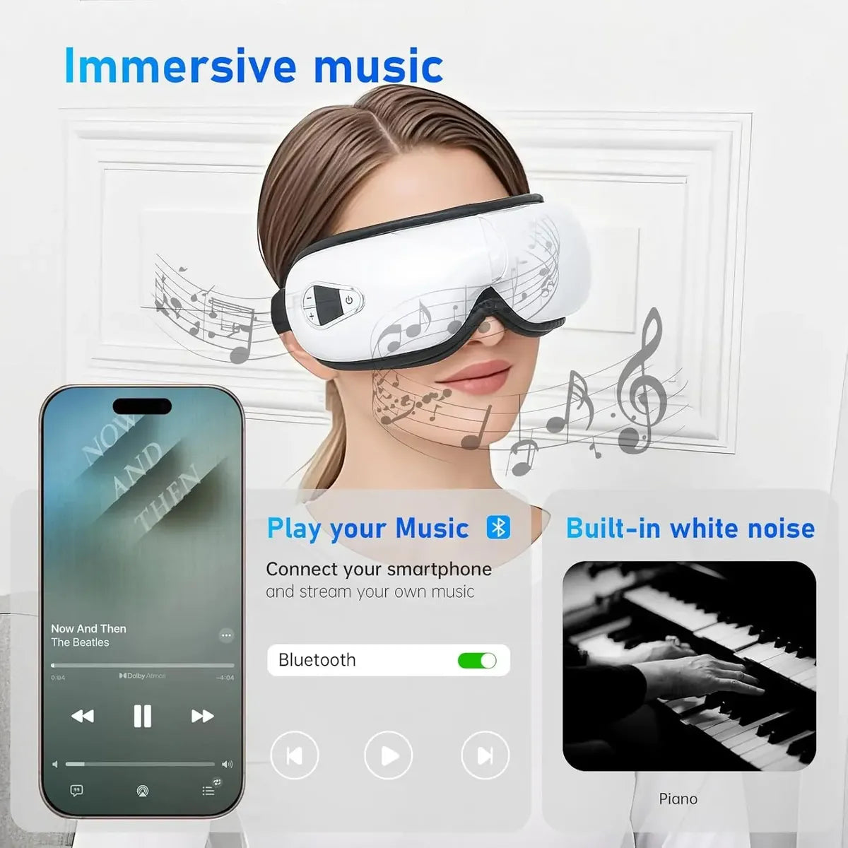 Gafas Masajeadoras Para Los Ojos: Reduce estrés y mejora tu descanso