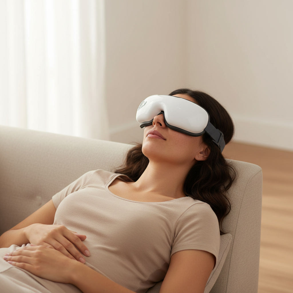Gafas Masajeadoras Para Los Ojos: Reduce estrés y mejora tu descanso