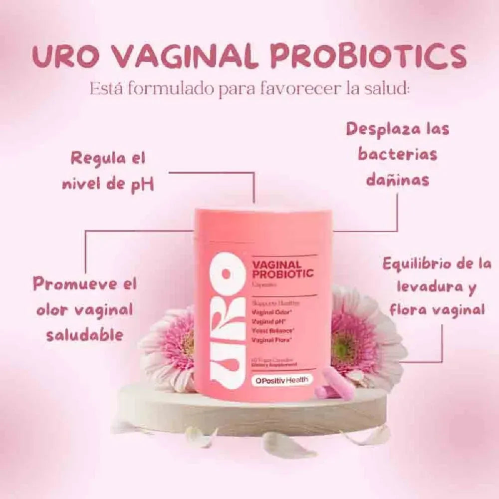 CAPSULAS URO + GUMMIES: PROBIOTICO VAGINAL